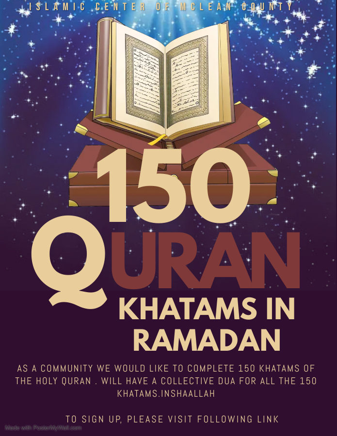 150 Khatams of the Qur’an during Ramadan