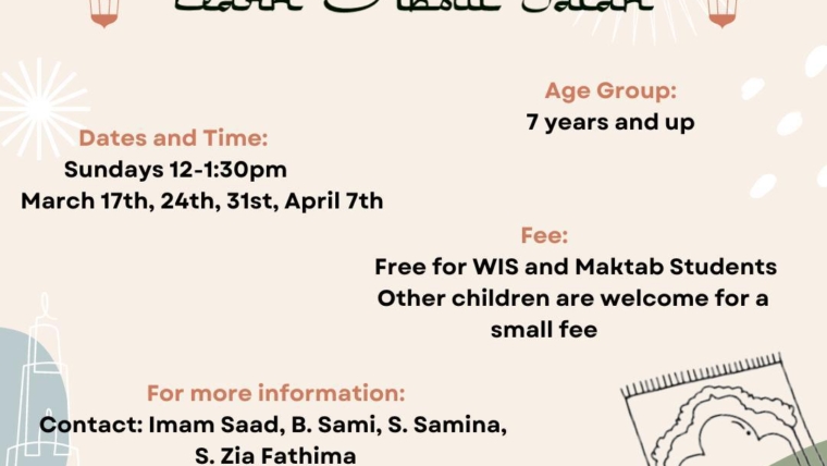 Ramadan Workshop for Kids